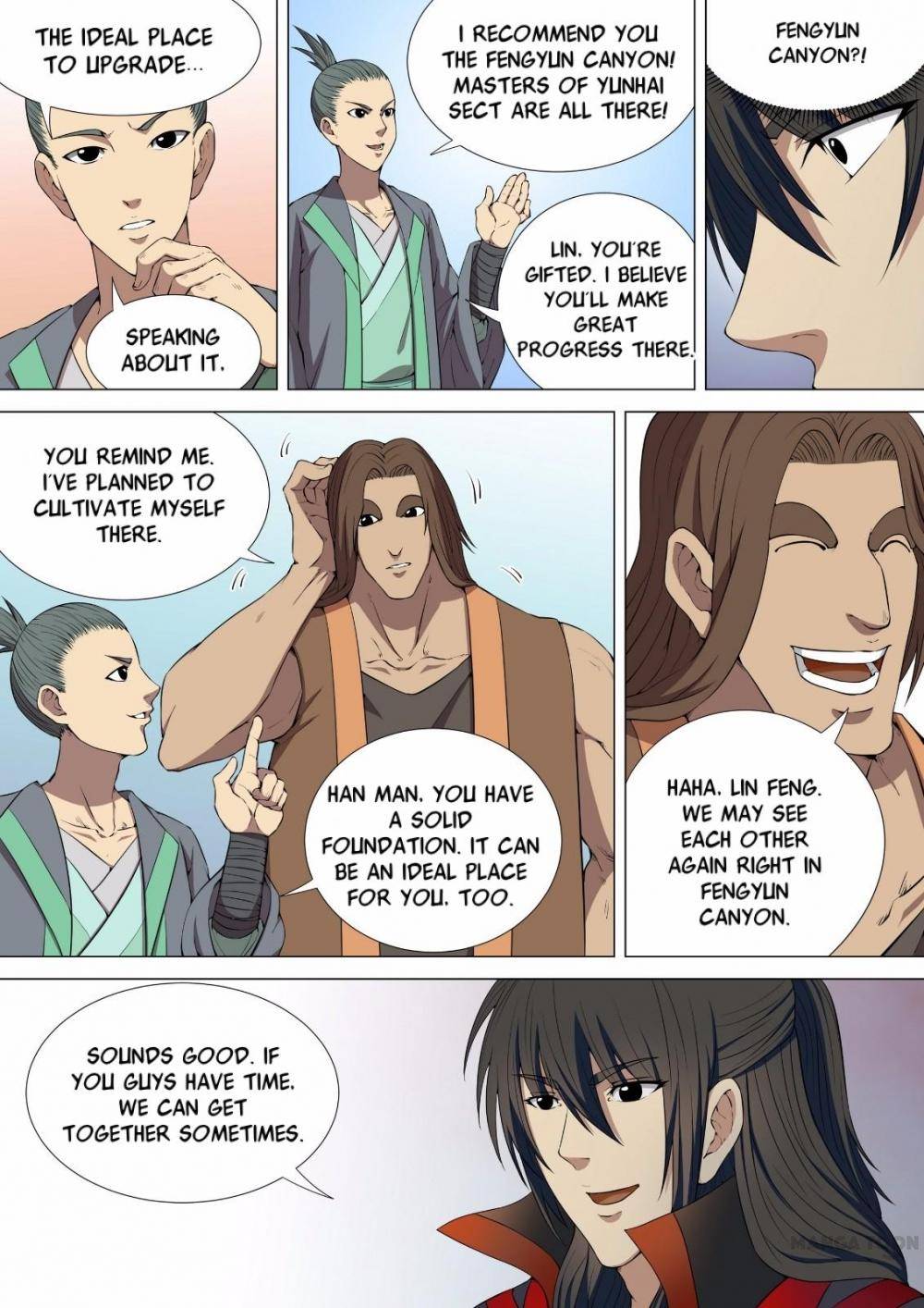 Read God of Martial Arts Manga Online