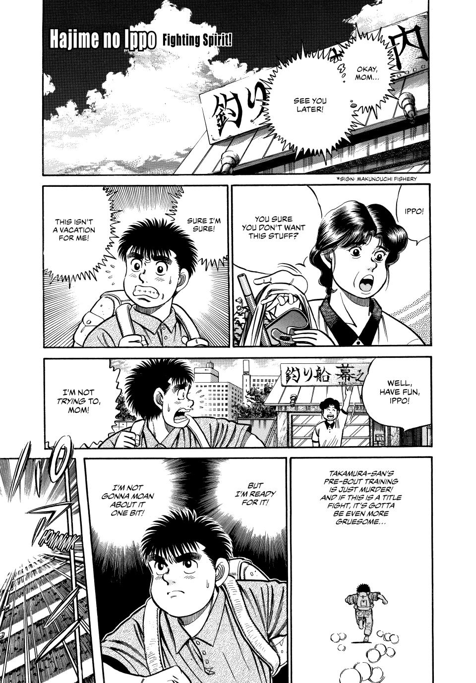 Read Hajime no Ippo Manga Online