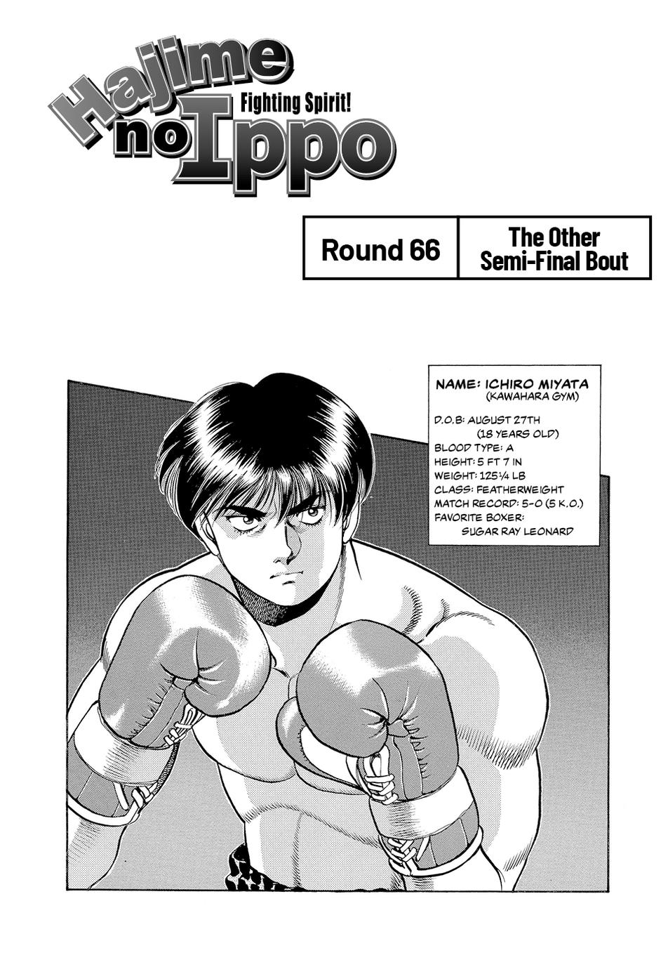 Read Hajime no Ippo Manga Online