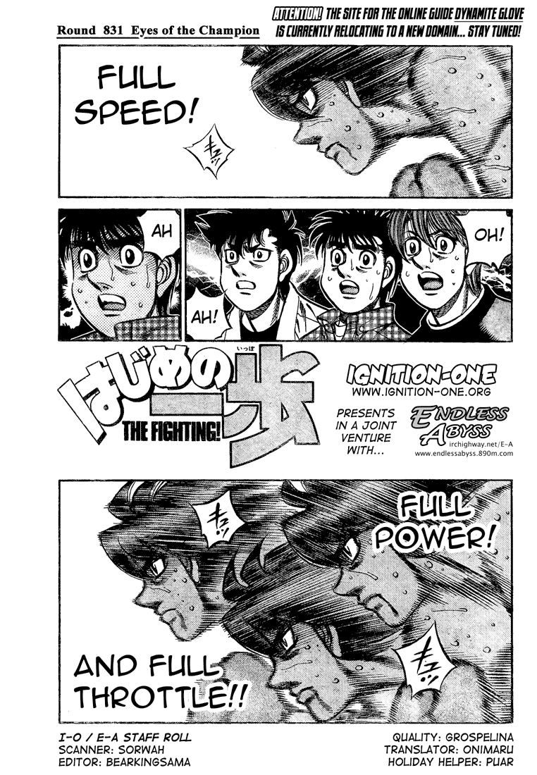Read Hajime no Ippo Manga Online