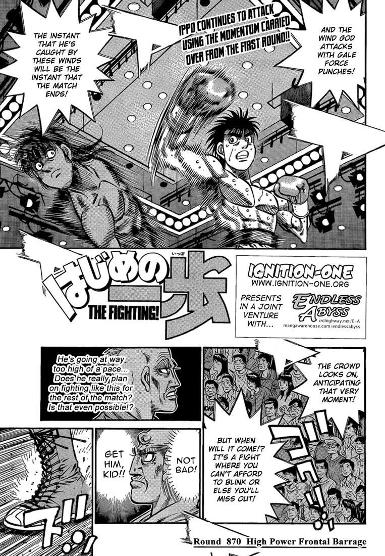 Read Hajime no Ippo Manga Online