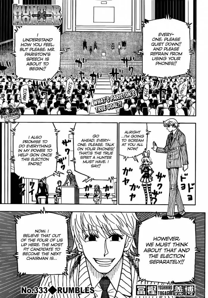 Read Hunter x Hunter Manga Online