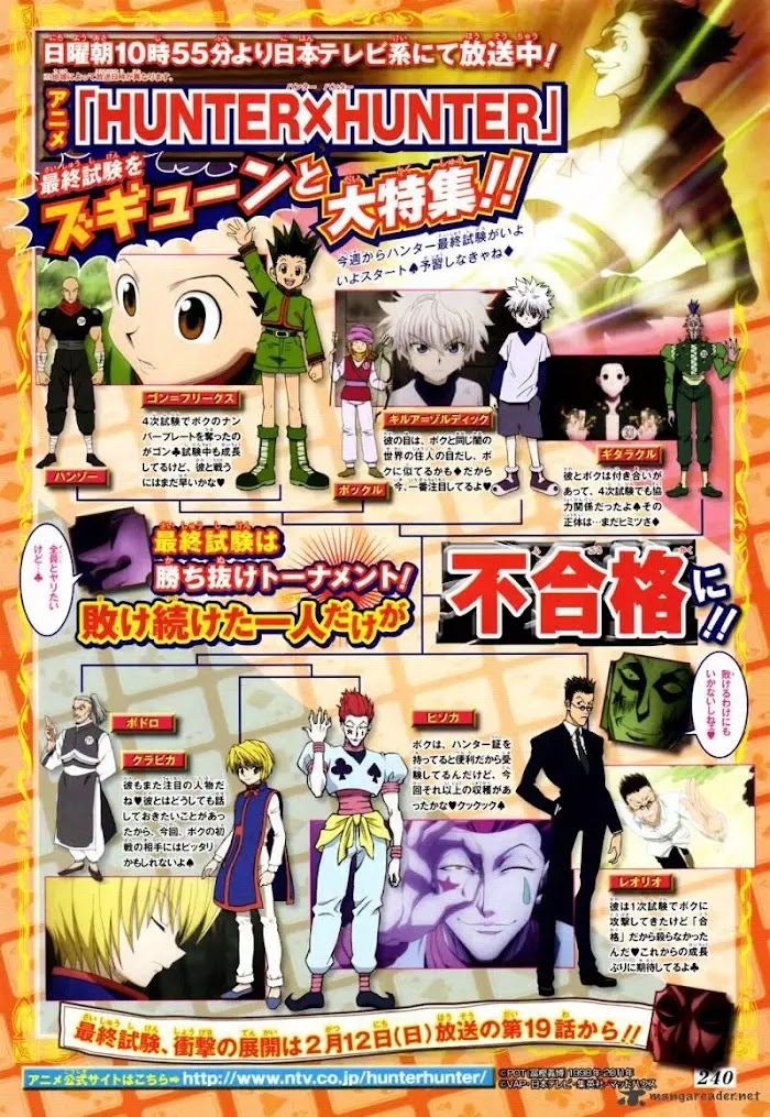 Read Hunter x Hunter Manga Online