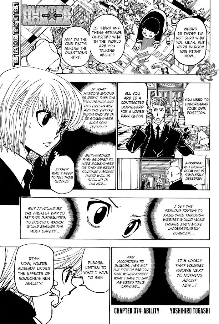 Read Hunter x Hunter Manga Online