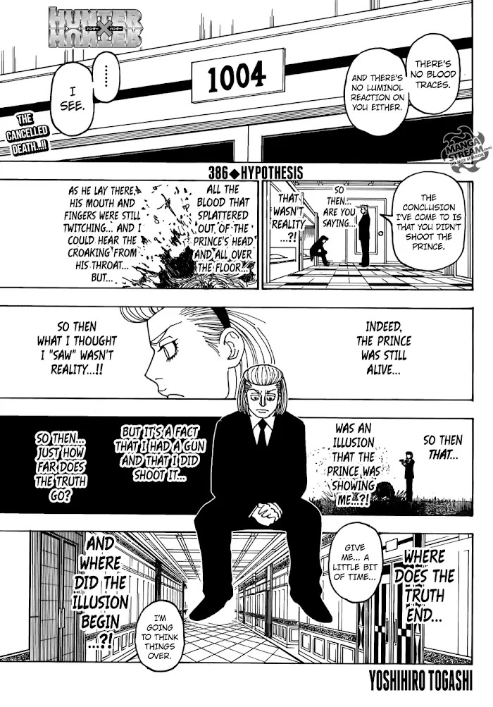 Read Hunter x Hunter Manga Online