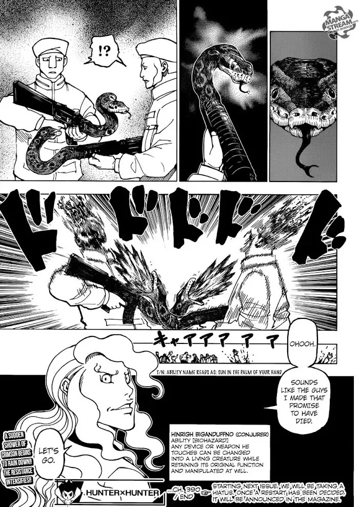 Read Hunter x Hunter Manga Online
