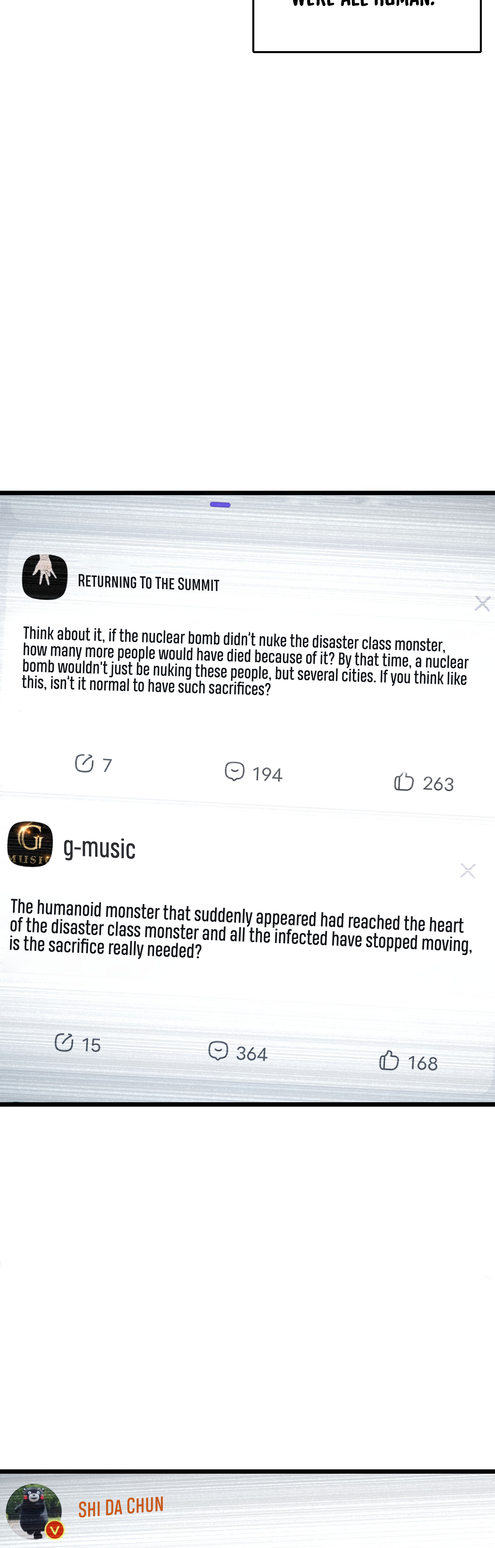 Read I Must Become A Monster Manga Online