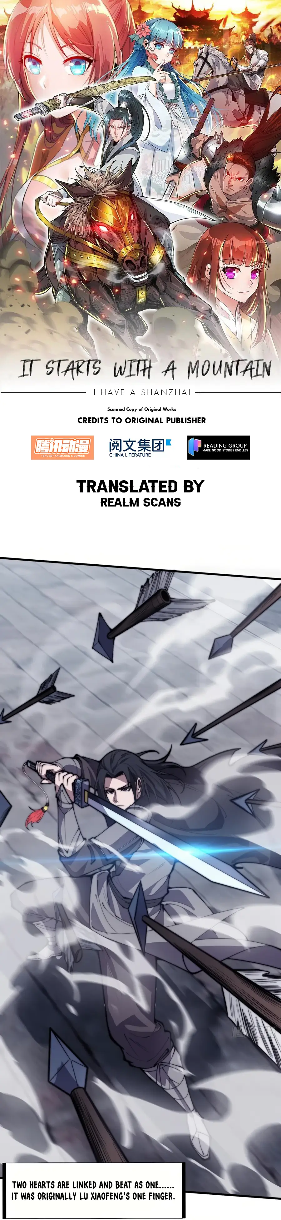 Read It Starts With A Mountain Manga Online