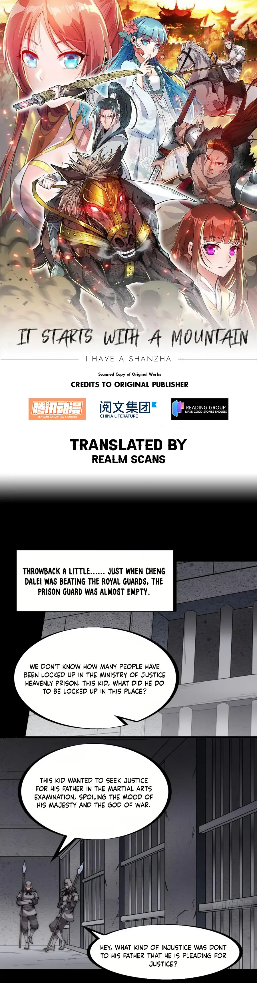 Read It Starts With A Mountain Manga Online