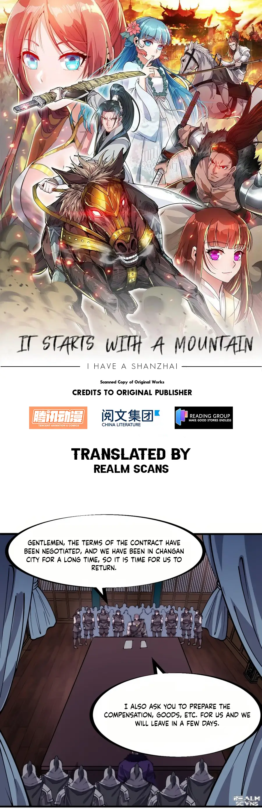 Read It Starts With A Mountain Manga Online