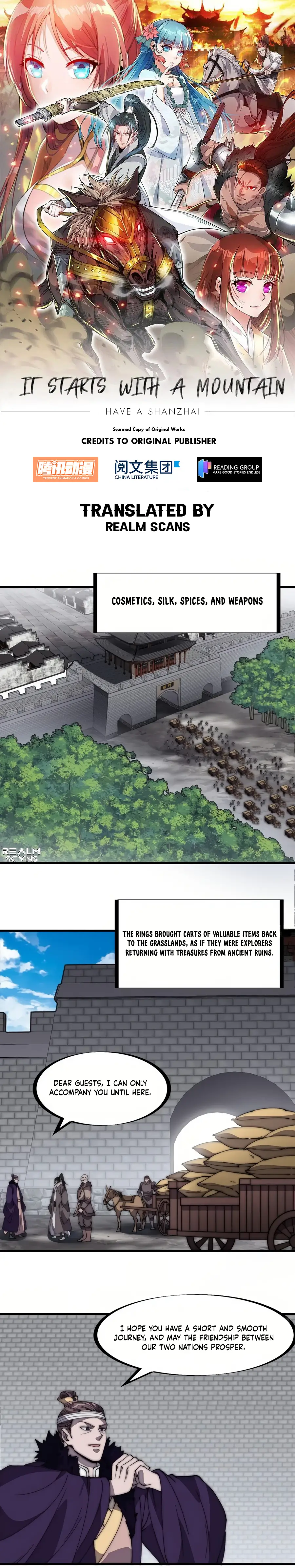 Read It Starts With A Mountain Manga Online