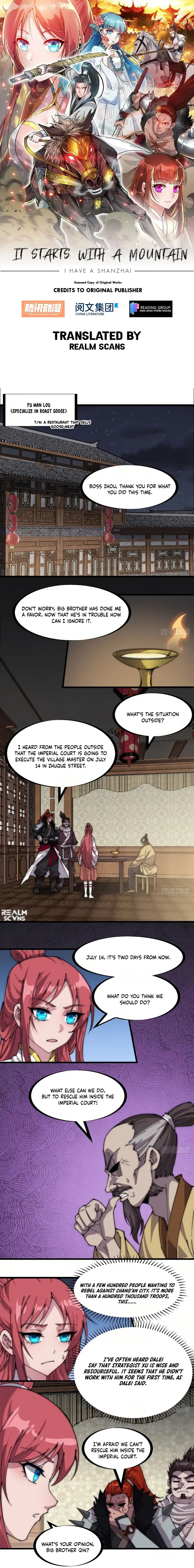 Read It Starts With A Mountain Manga Online