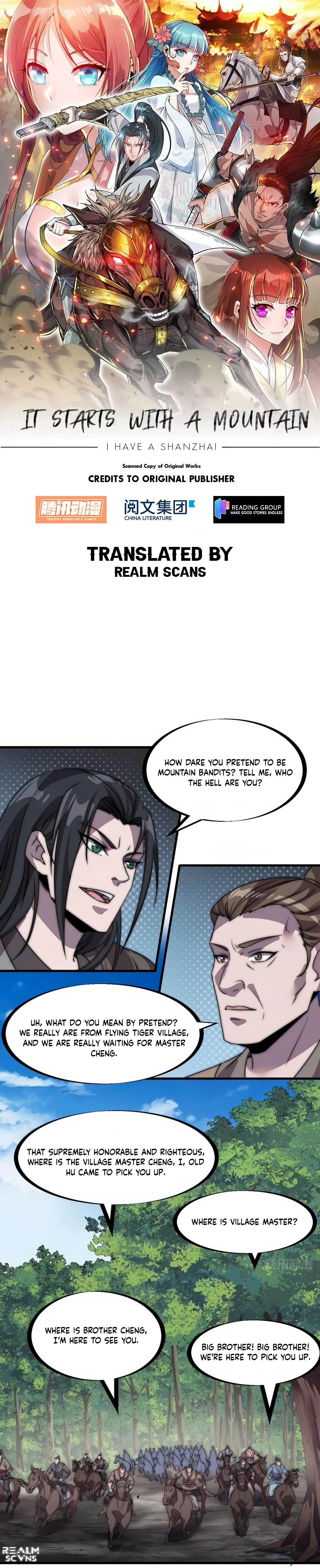 Read It Starts With A Mountain Manga Online