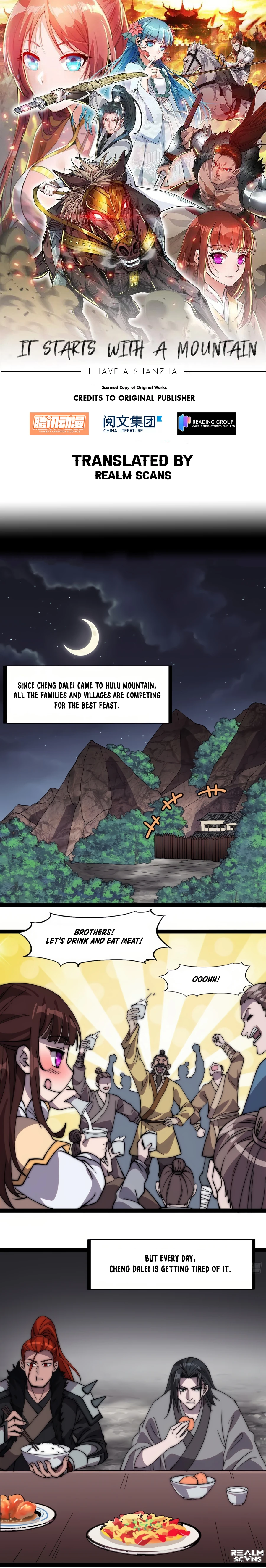 Read It Starts With A Mountain Manga Online