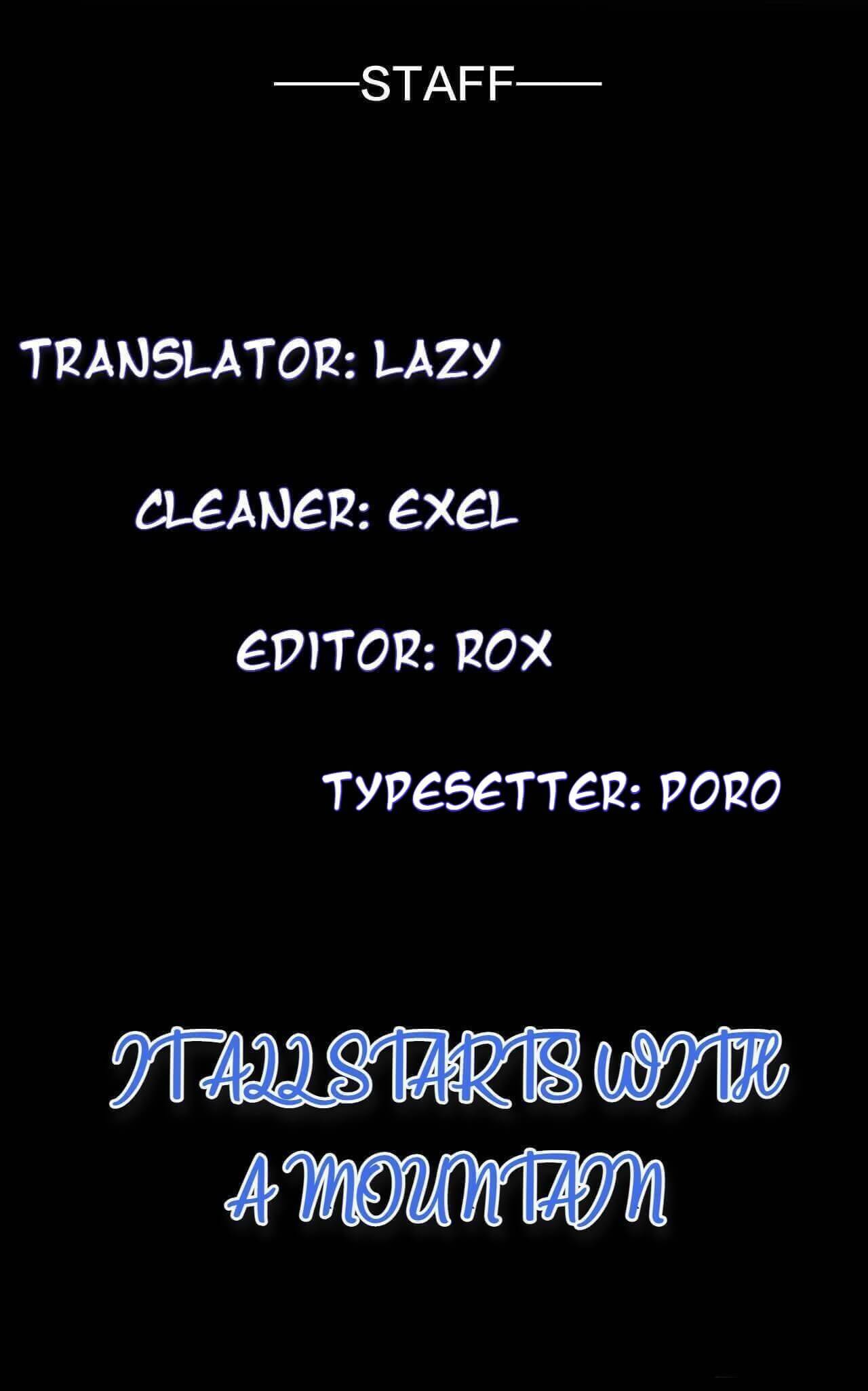 Read It Starts With A Mountain Manga Online