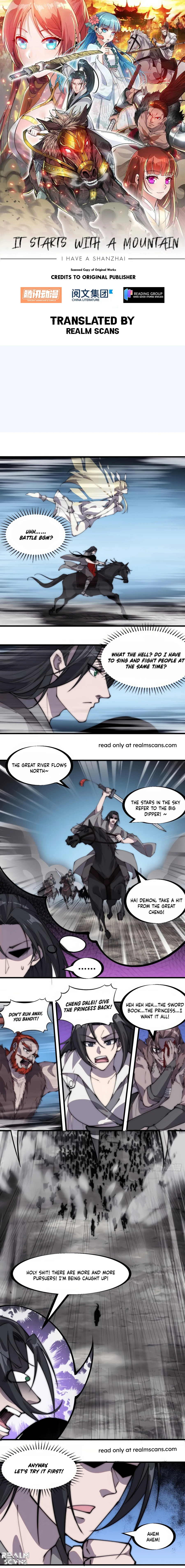 Read It Starts With A Mountain Manga Online