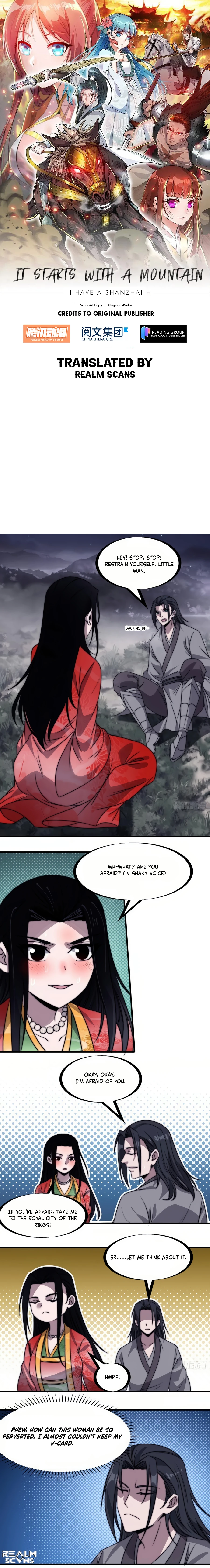 Read It Starts With A Mountain Manga Online