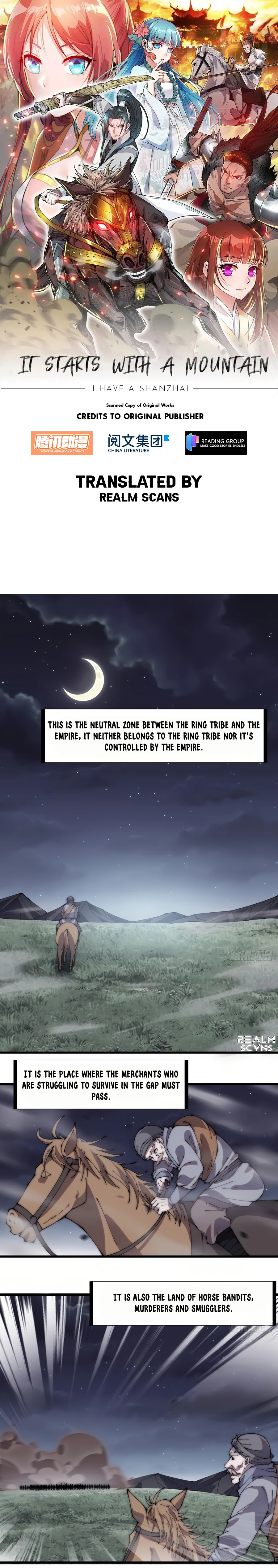 Read It Starts With A Mountain Manga Online