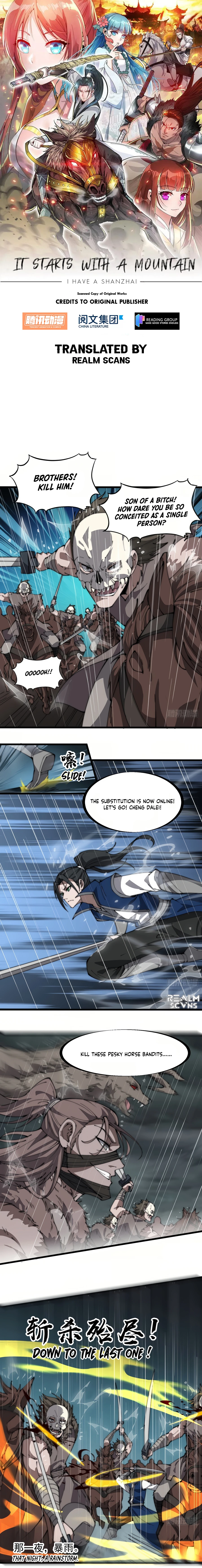 Read It Starts With A Mountain Manga Online