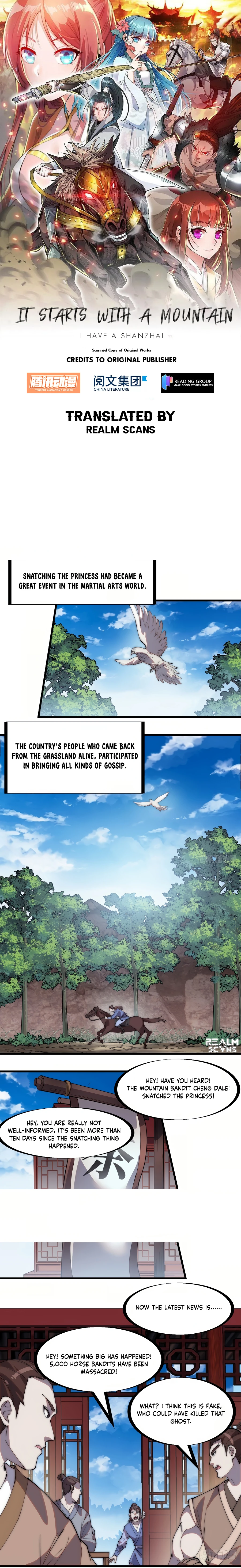 Read It Starts With A Mountain Manga Online