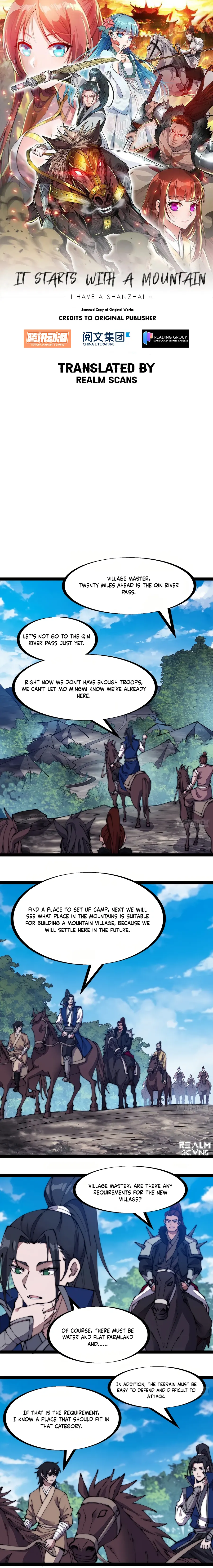Read It Starts With A Mountain Manga Online