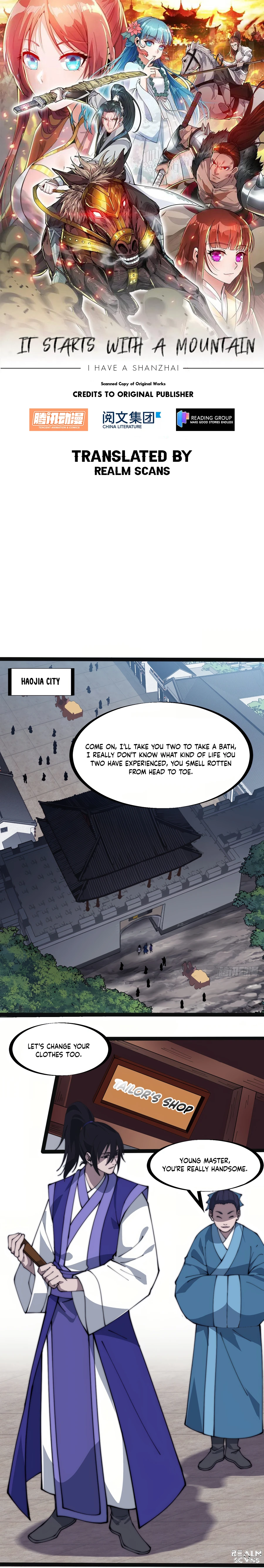 Read It Starts With A Mountain Manga Online