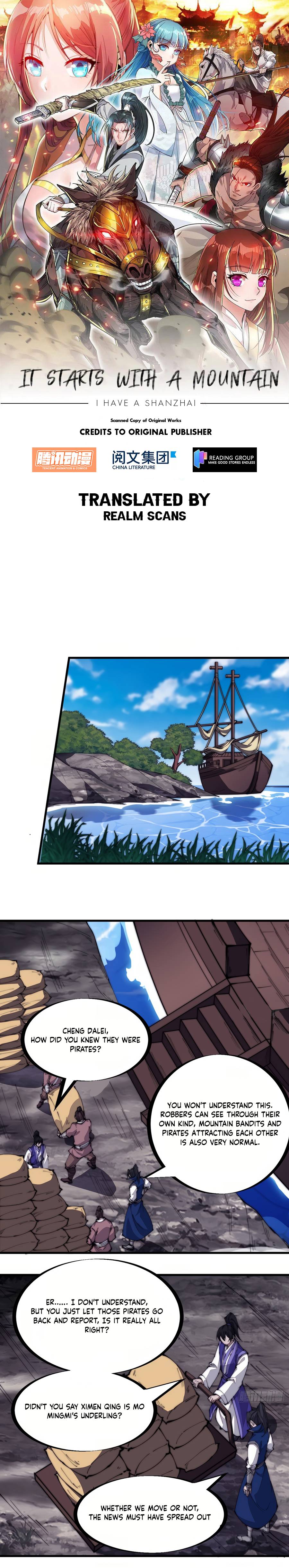 Read It Starts With A Mountain Manga Online