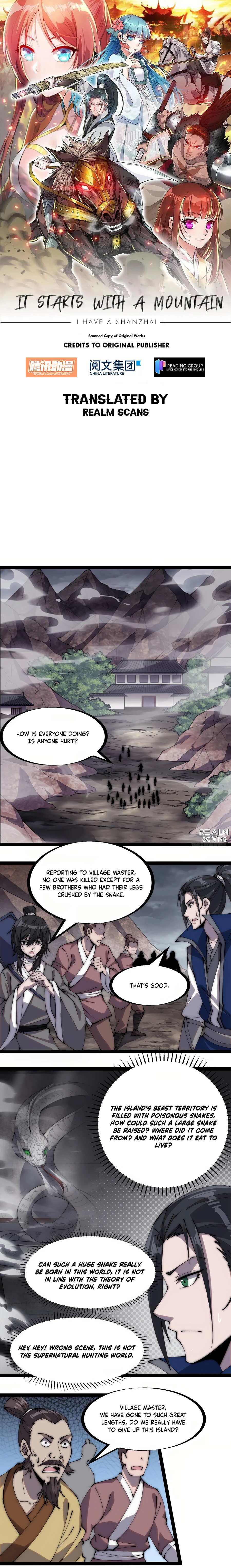 Read It Starts With A Mountain Manga Online