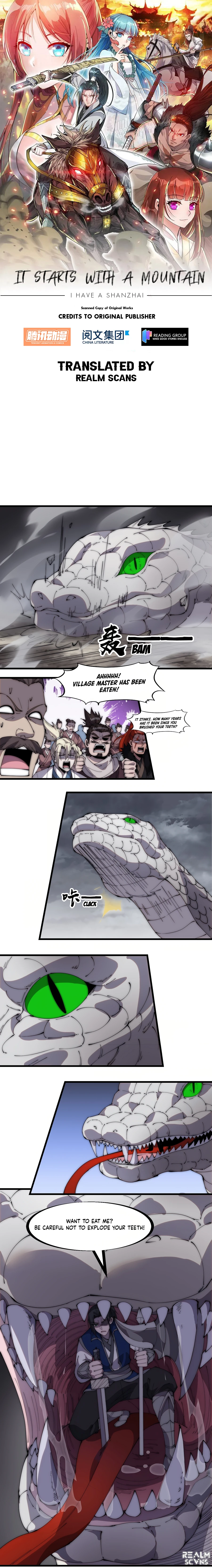 Read It Starts With A Mountain Manga Online