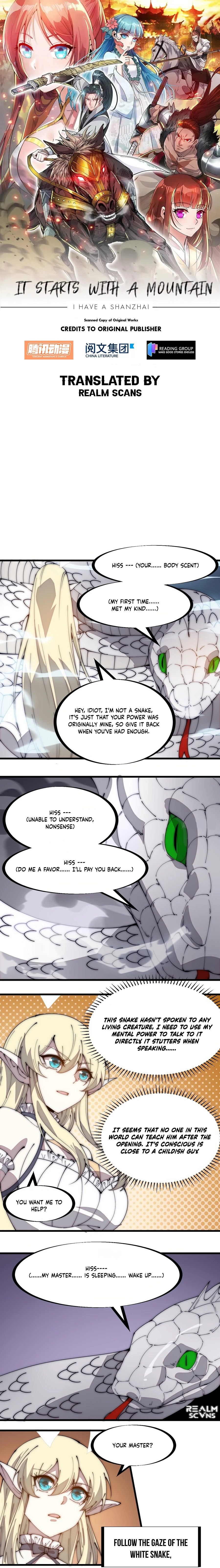 Read It Starts With A Mountain Manga Online