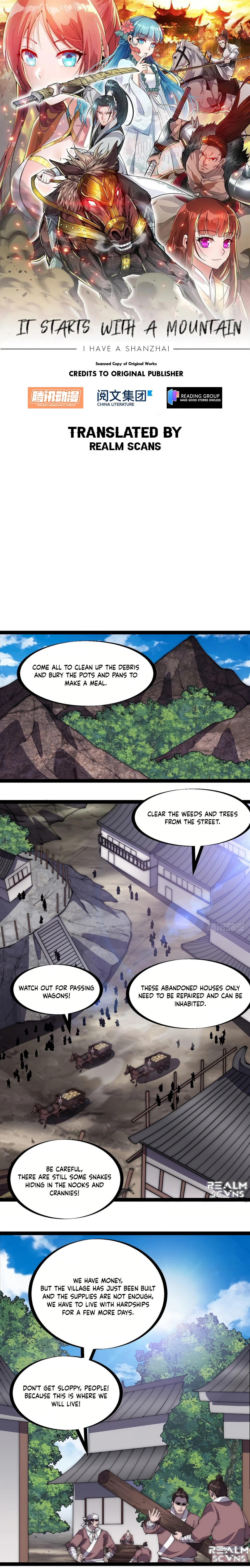 Read It Starts With A Mountain Manga Online