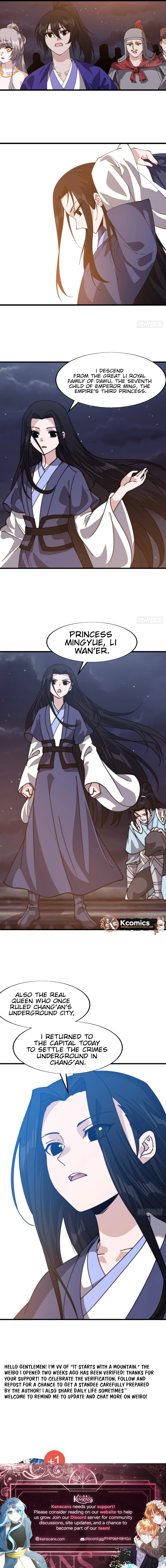 Read It Starts With A Mountain Manga Online