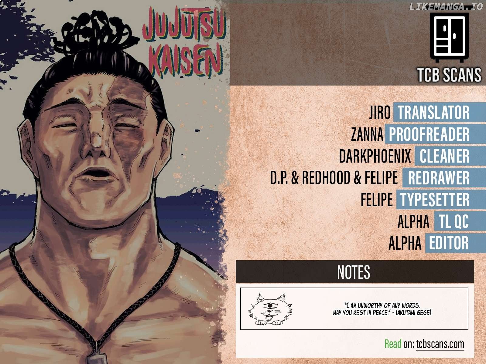 Read Jujutsu Kaisen Manga Online