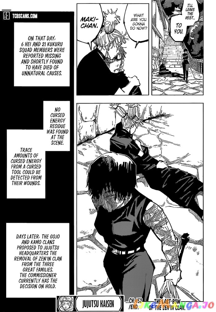 Read Jujutsu Kaisen Manga Online