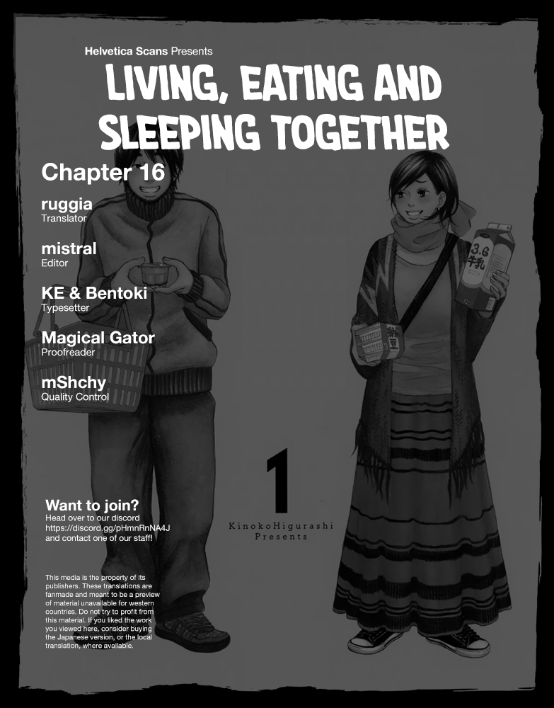 Read Living, Eating, and Sleeping Together Manga Online