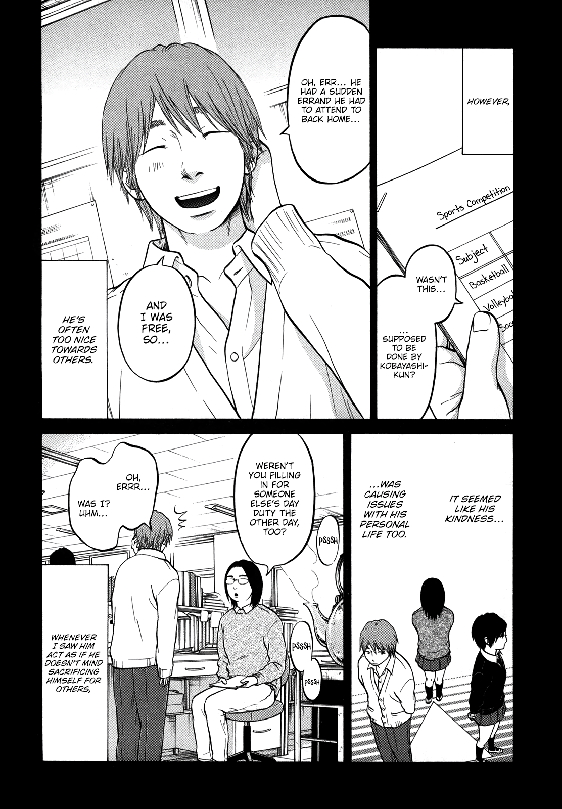 Read Living, Eating, and Sleeping Together Manga Online