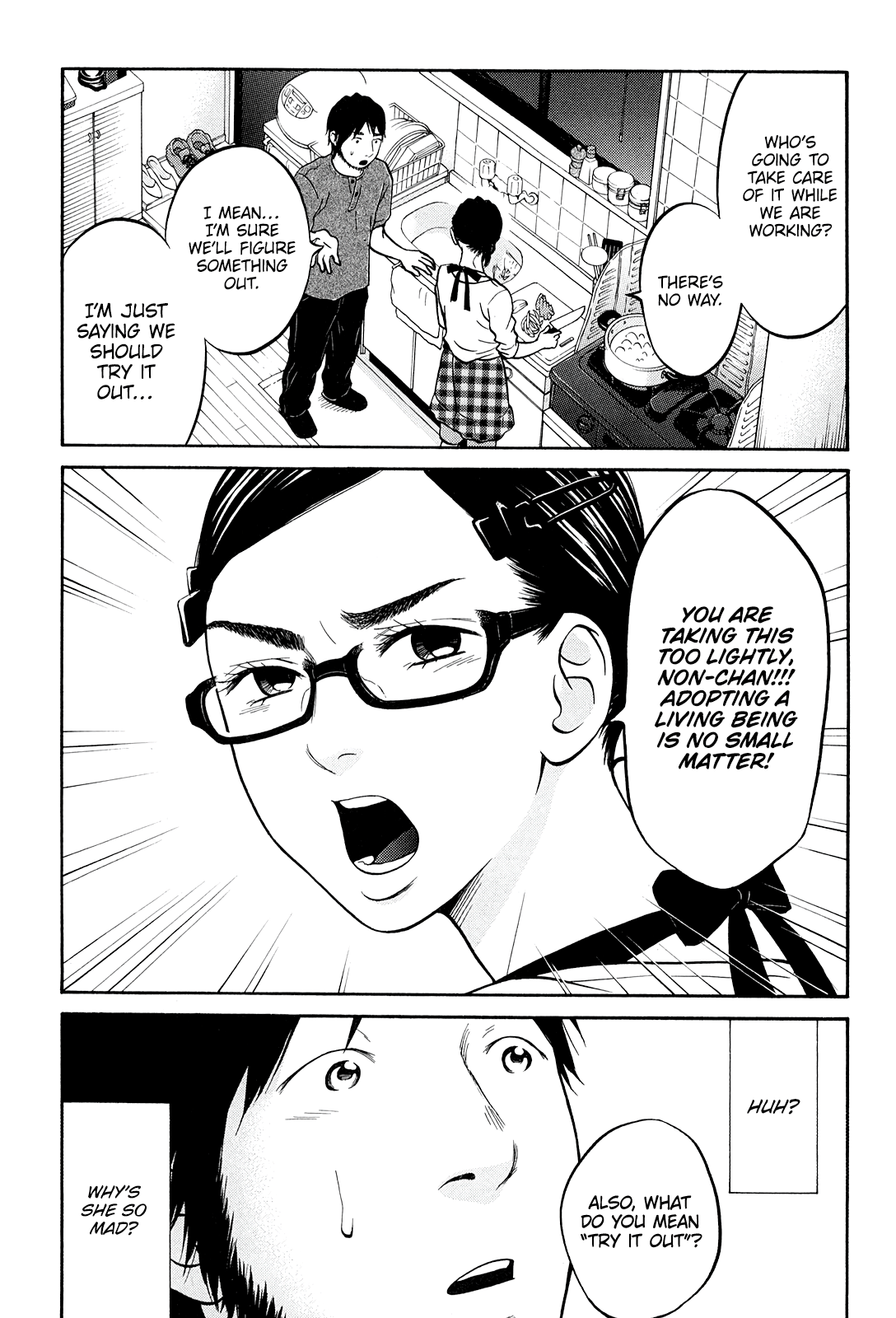 Read Living, Eating, and Sleeping Together Manga Online