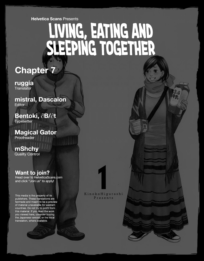 Read Living, Eating, and Sleeping Together Manga Online