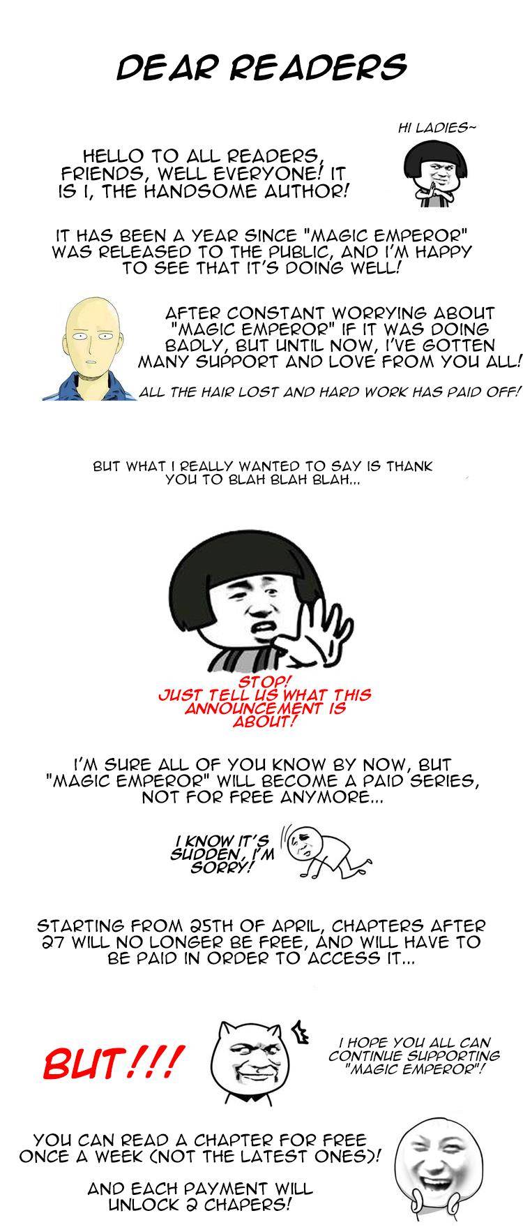 Read Magic Emperor Manga Online