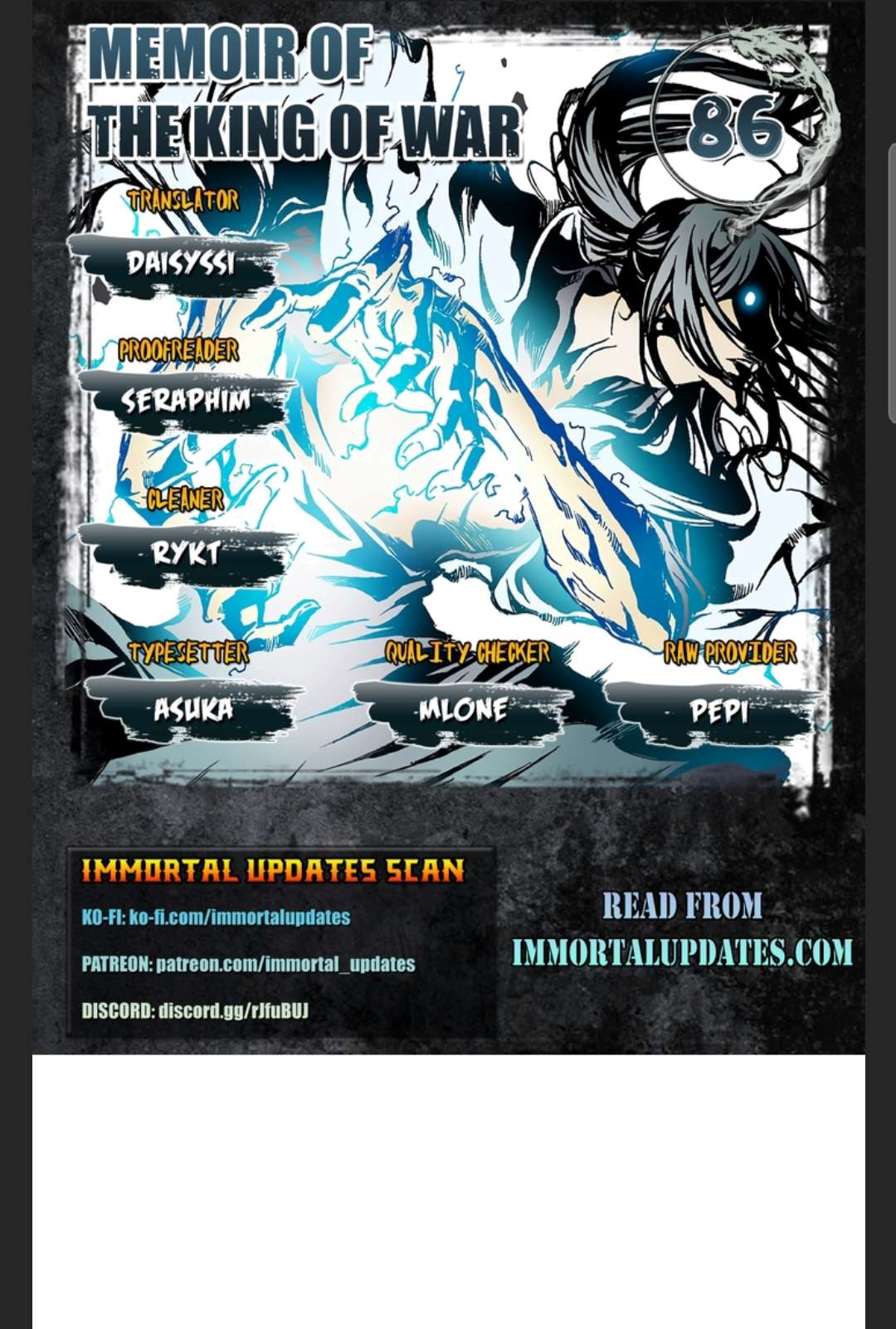 Read Memoir Of The King Of War Manga Online