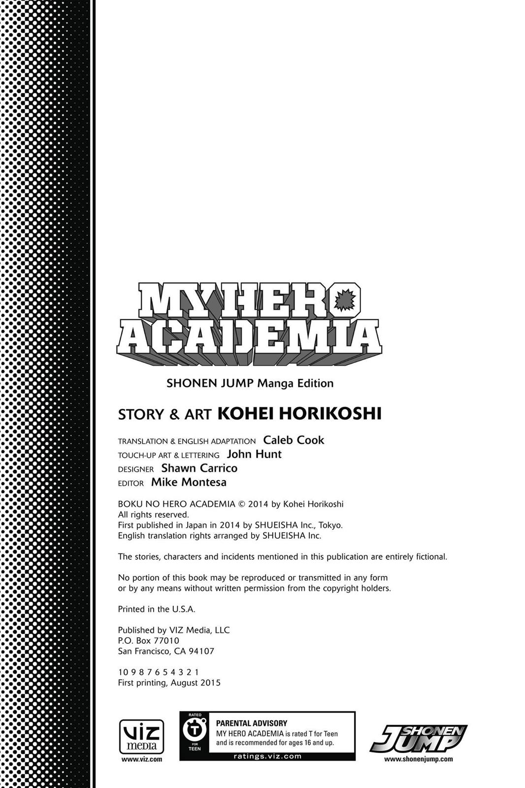 Read My Hero Academia Manga Online