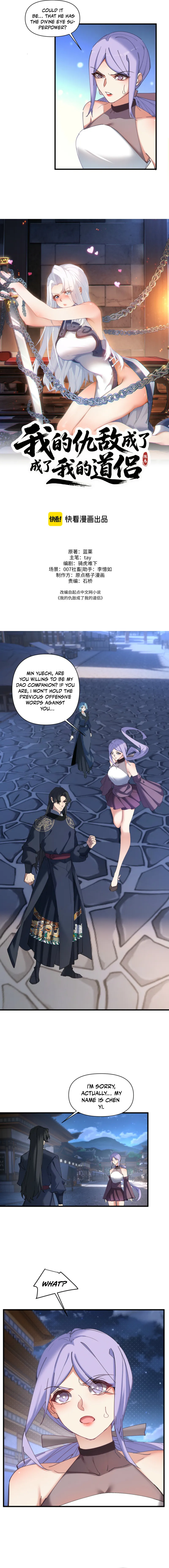 Read My enemies became my companions Manga Online