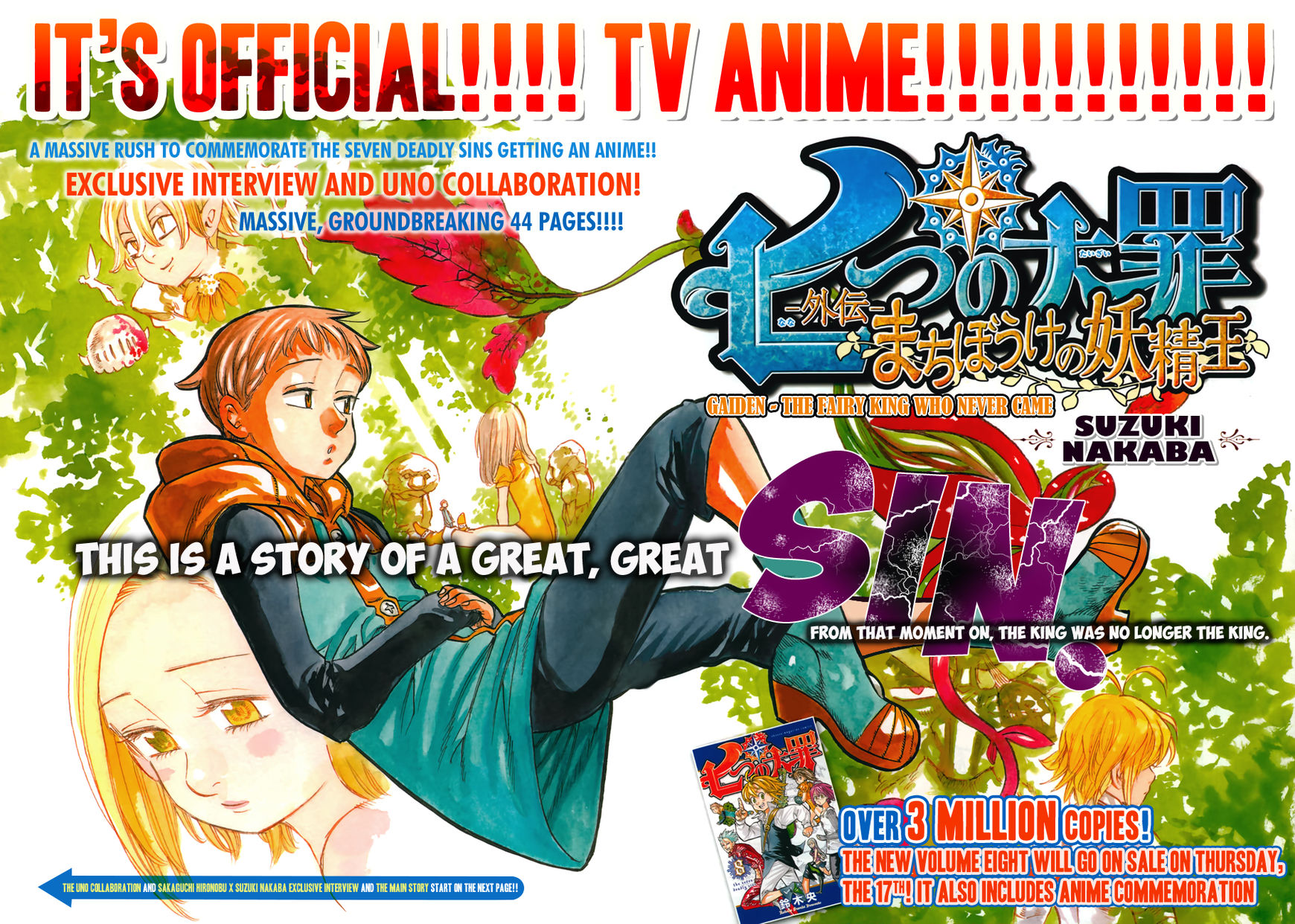 Read Nanatsu no Taizai Manga Online