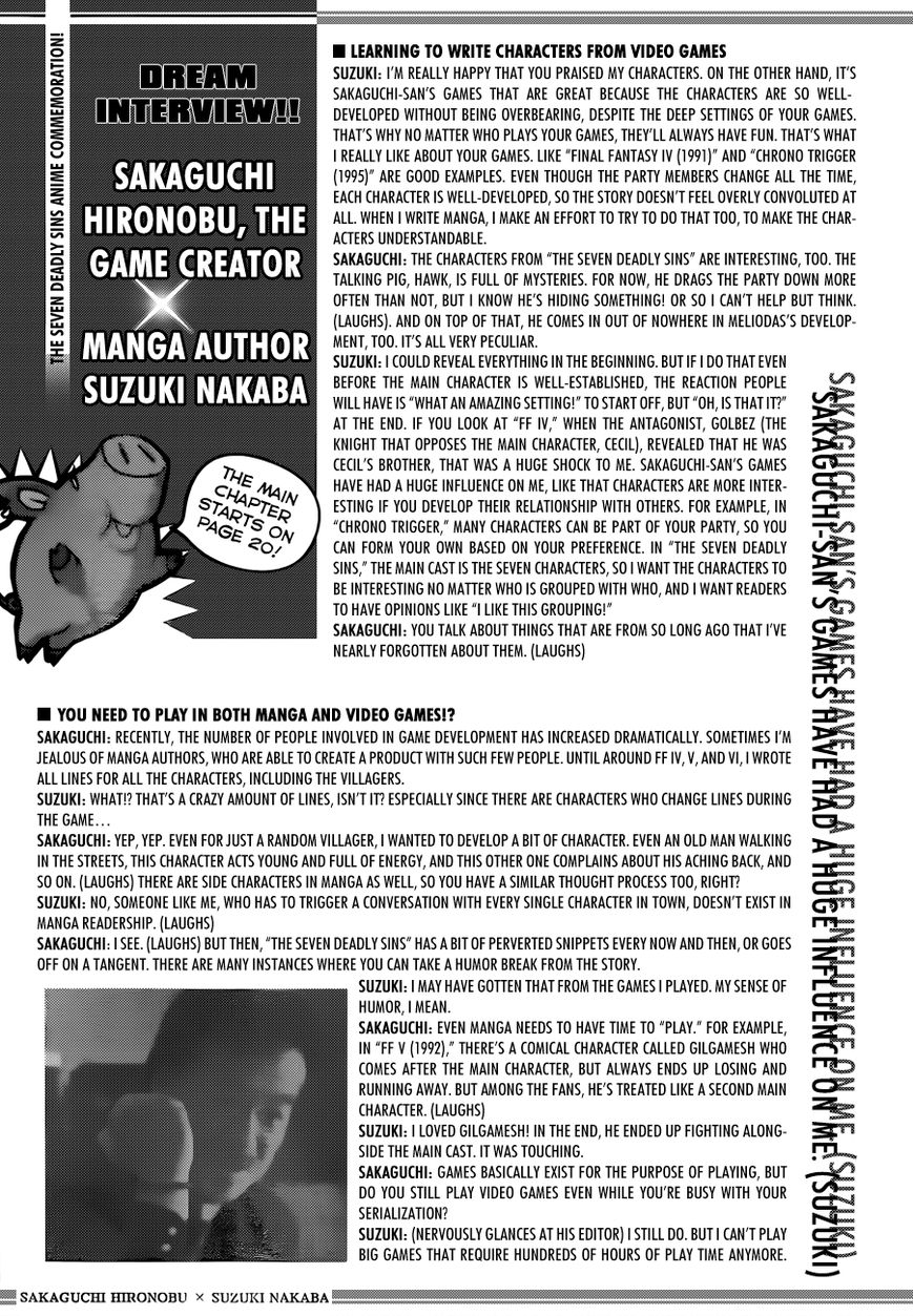 Read Nanatsu no Taizai Manga Online