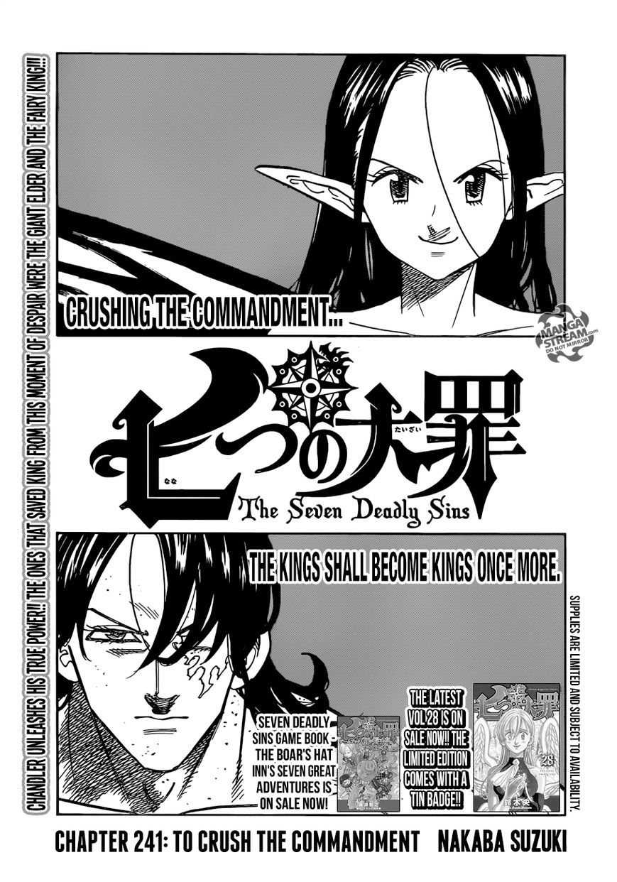Read Nanatsu no Taizai Manga Online