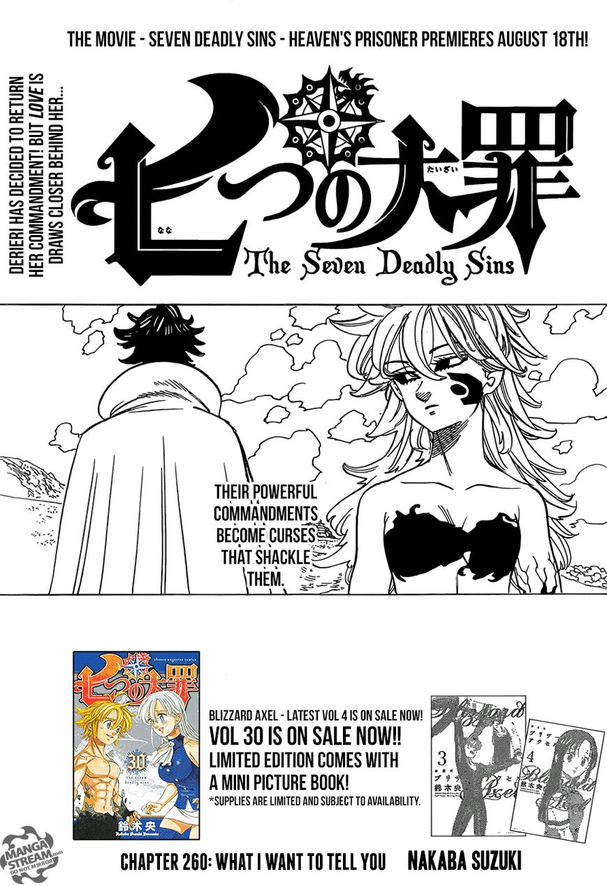 Read Nanatsu no Taizai Manga Online