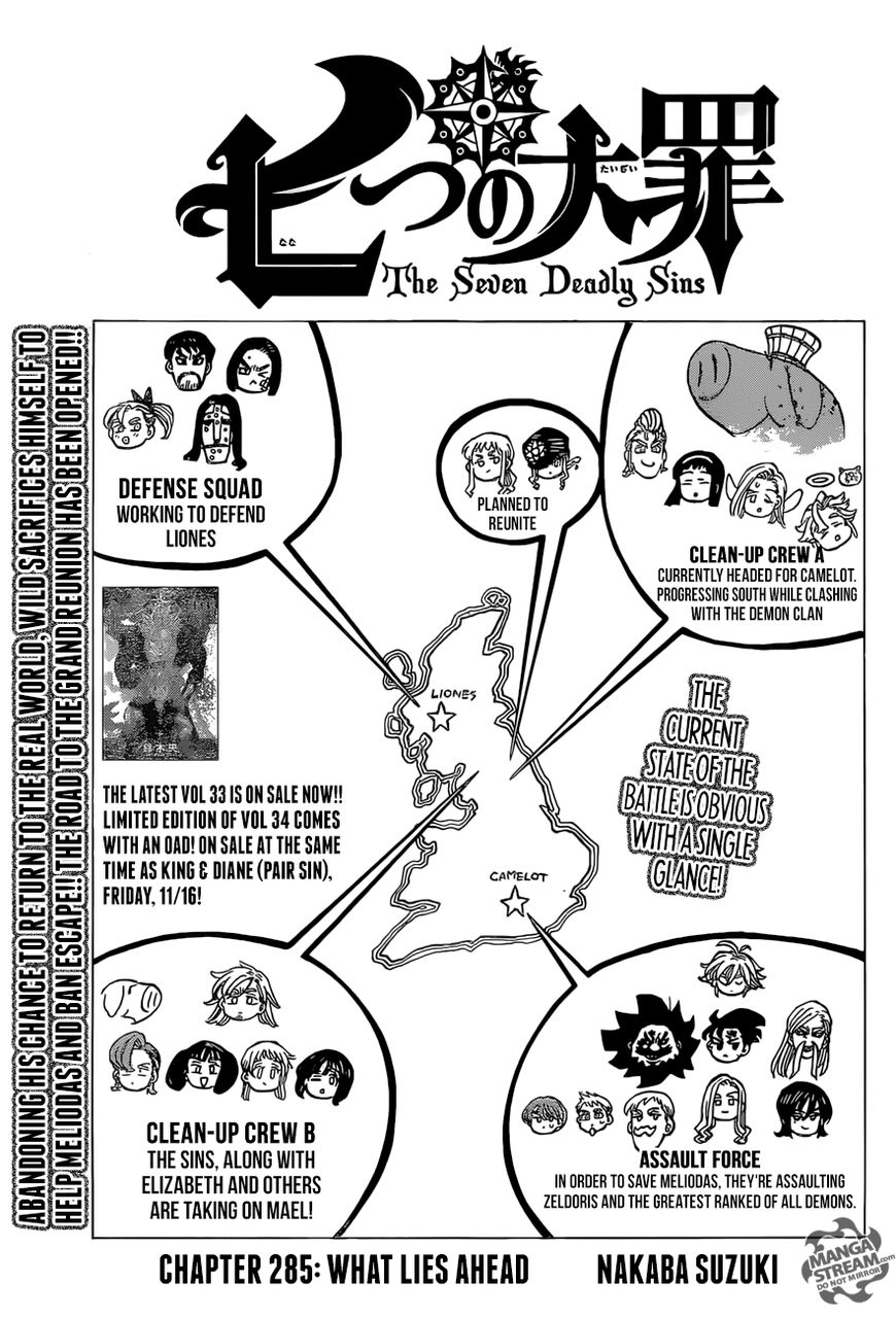 Read Nanatsu no Taizai Manga Online