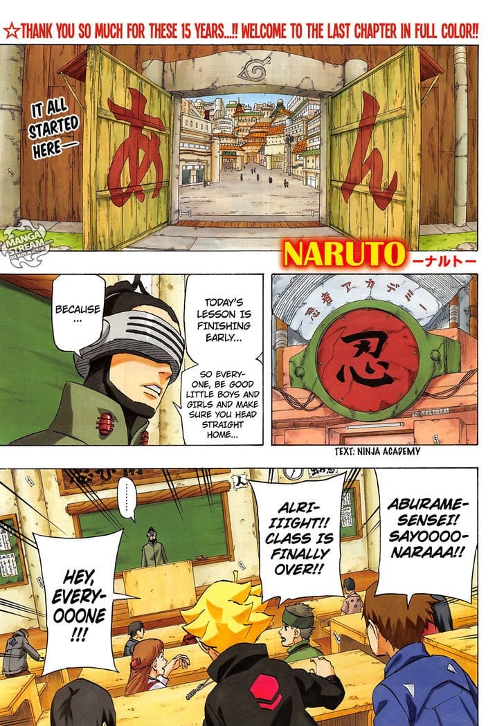 Read Naruto Manga Online