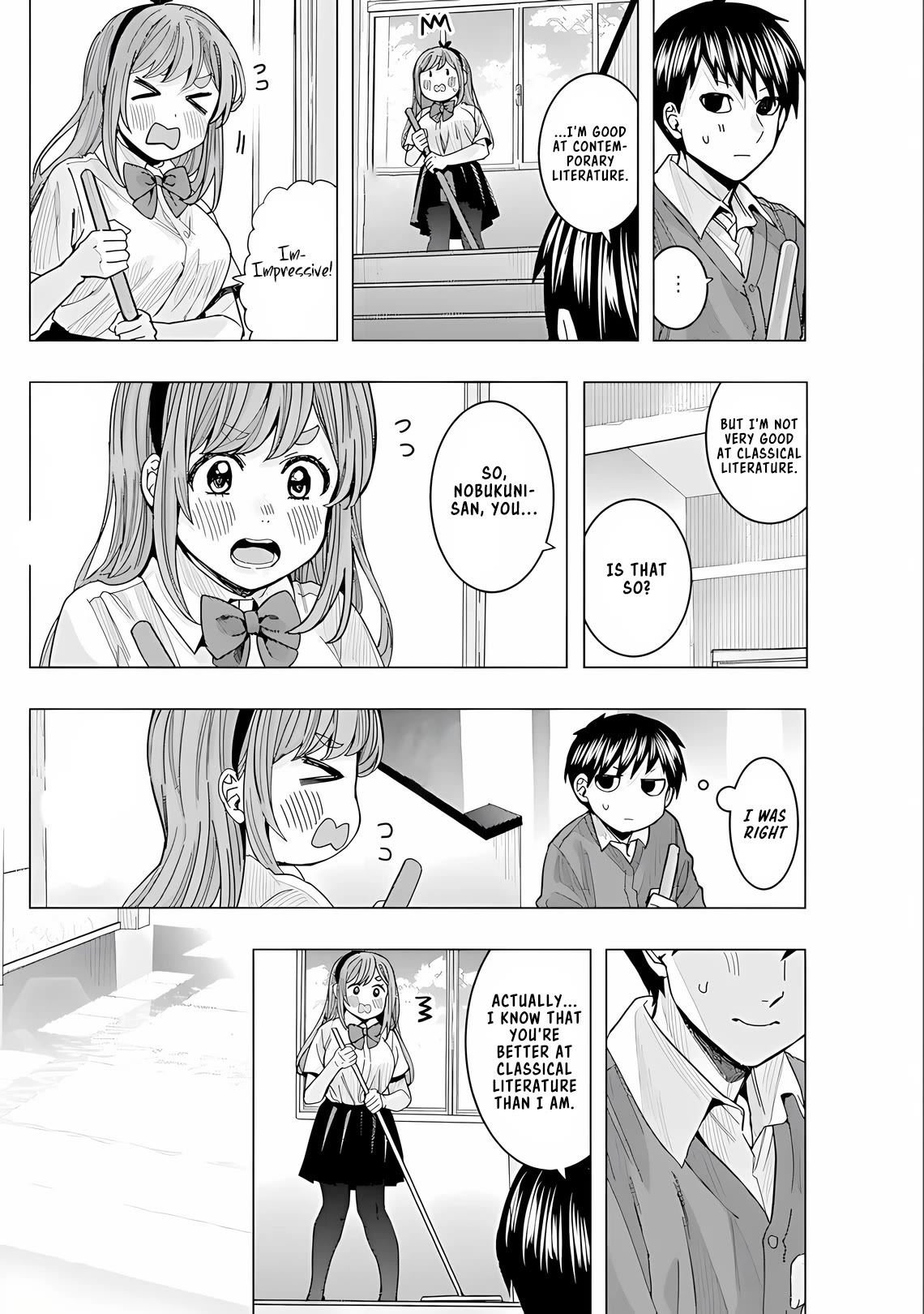 Read Nobukuni-San Does She Likes Me Manga Online