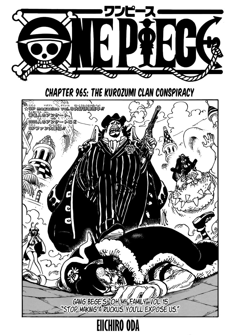 Read One Piece Manga Online
